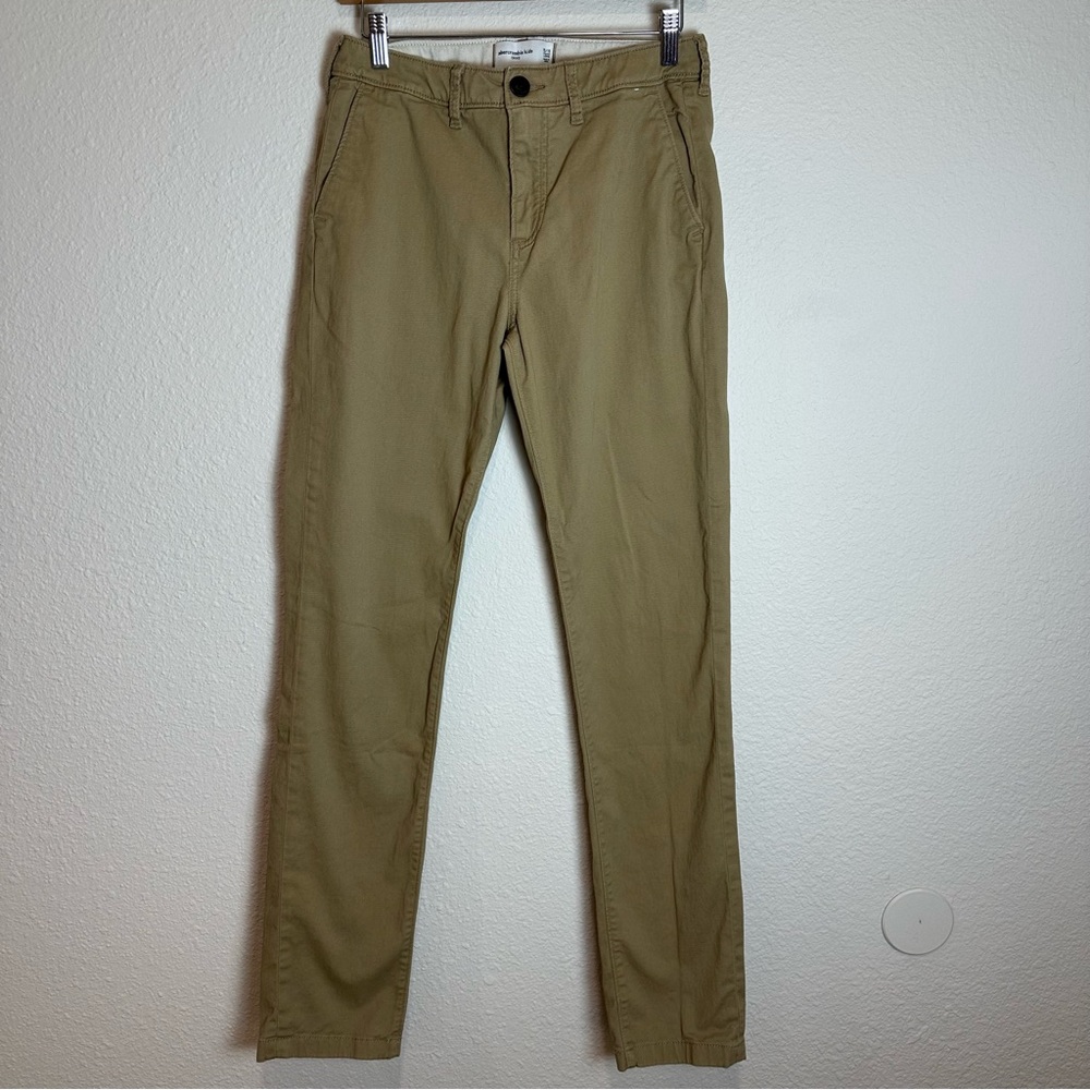 Abercrombie Kids Chino Pants Size 15/16 Long - Picture 3 of 8